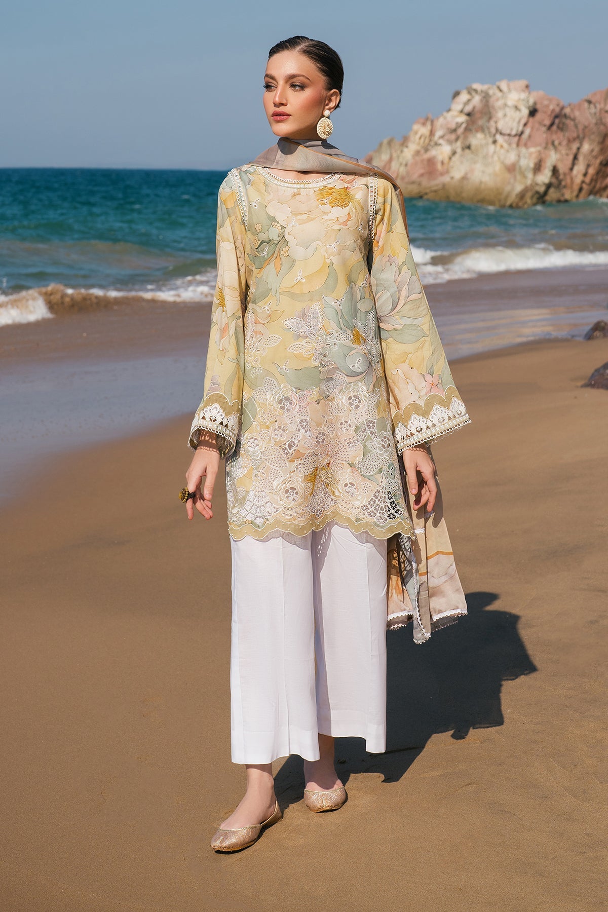 Baroque Summer Lawn 2025 | UF-4120