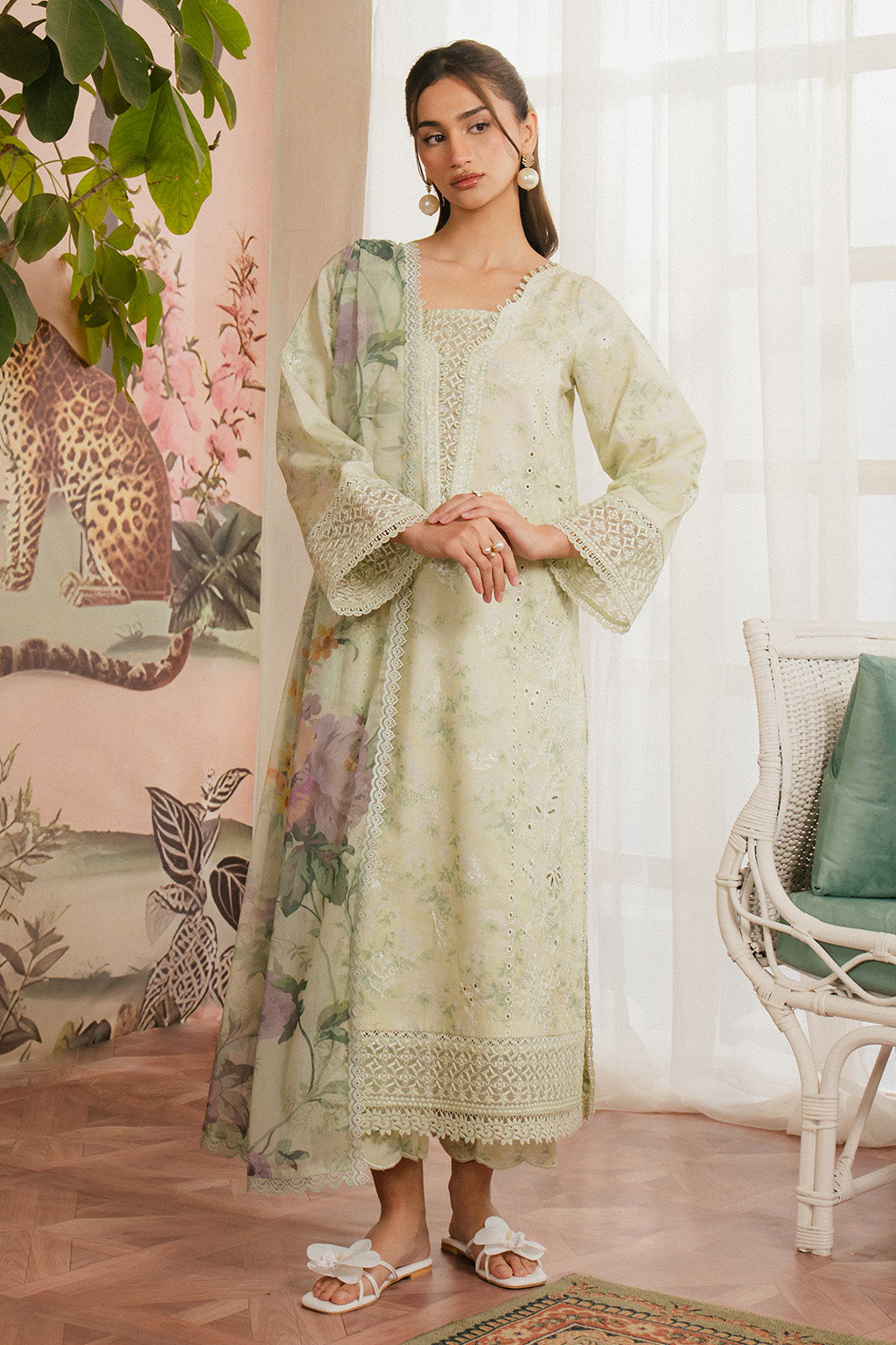Armelia Printed Lawn 2025 by Ayzel | Mirelia
