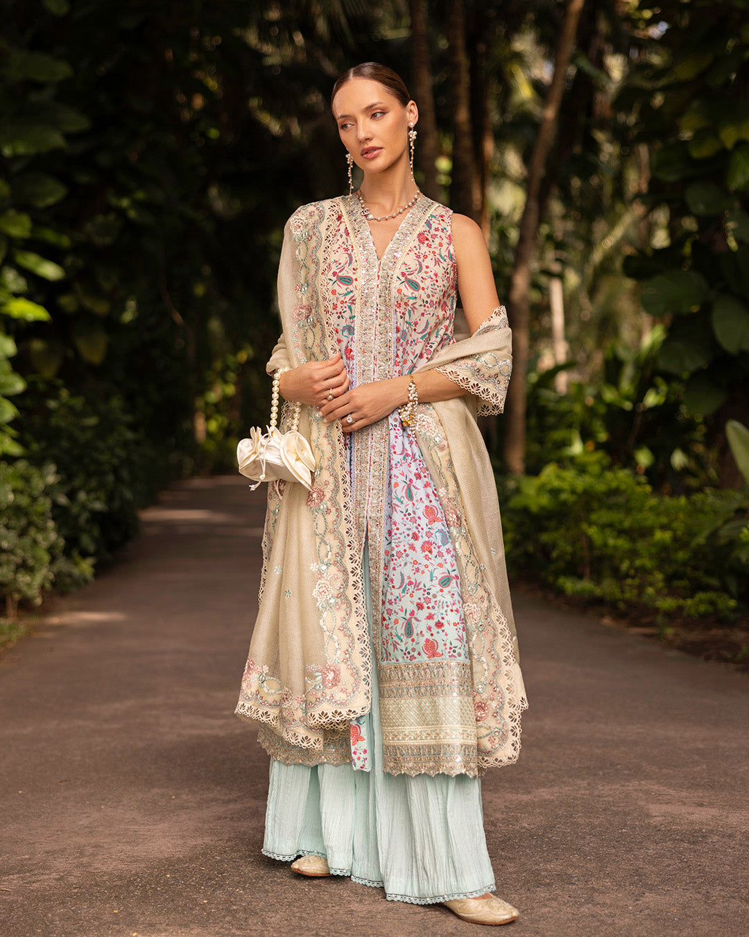 Tara Sutaria X Faiza Saqlain Lawn 2025 | Danica