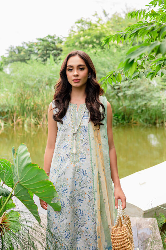 Zaib Cambric Collection 2023 | NEL-23633