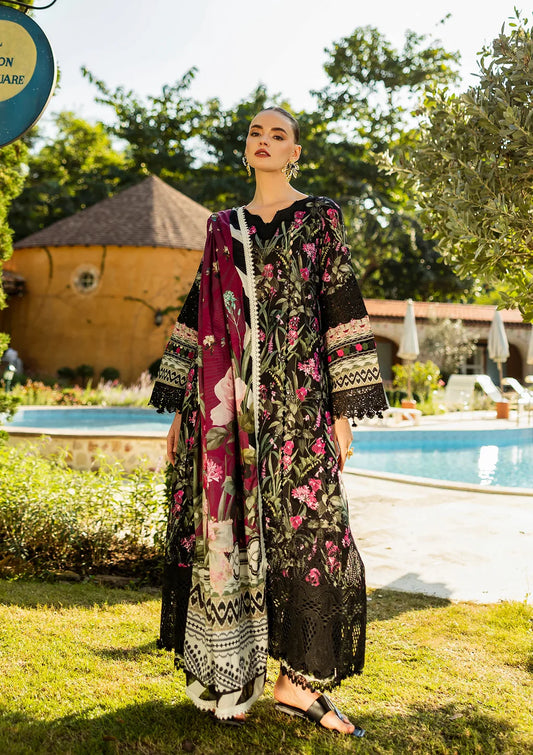 Elaf Print Chikankari Collection 2025 | ELK-08A