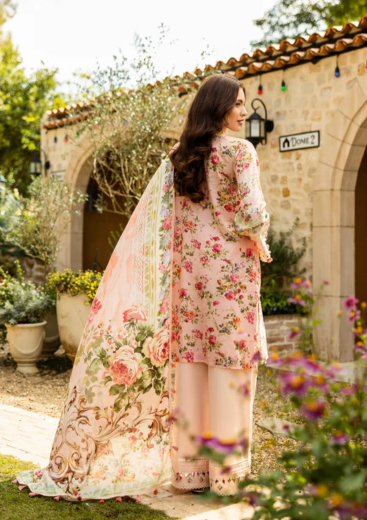 Elaf Print Chikankari Collection 2025 | ELK-04B