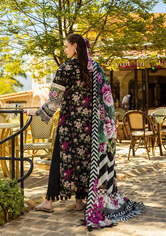 Elaf Print Chikankari Collection 2025 | ELK-05A