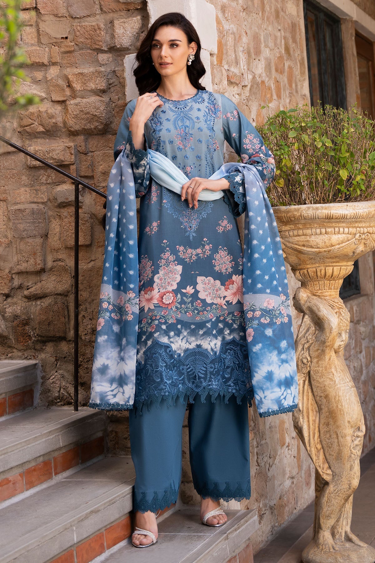 Damask Lawn by Afrozeh | Seraphina A