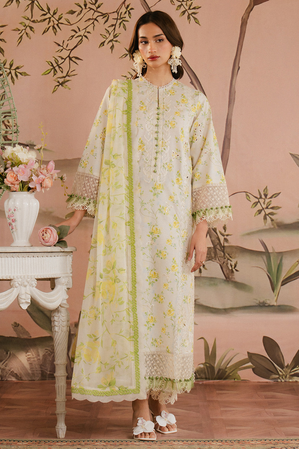 Armelia Printed Lawn 2025 by Ayzel | Cyrilla