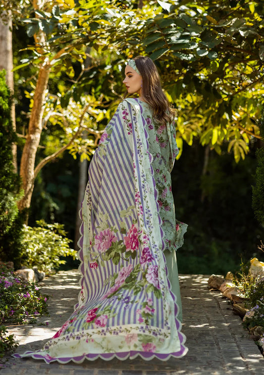 Elaf Print Chikankari Collection 2025 | ELK-03A