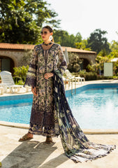 Elaf Print Chikankari Collection 2025 | ELK-08B