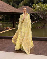 Tara Sutaria X Faiza Saqlain Lawn 2025 | Azalea