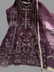 Readymade organza handwork suits