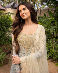 Tara Sutaria X Faiza Saqlain Lawn 2025 | Freesia