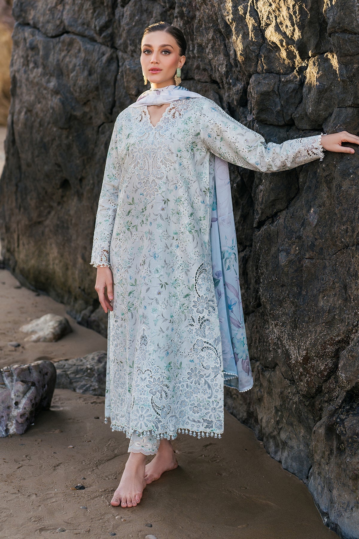 Baroque Summer Lawn 2025 | UF-4129
