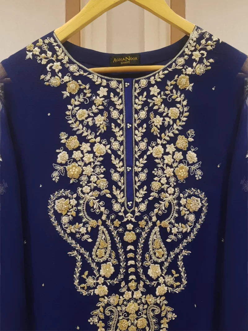 Agha Noor | Unstitched | Exclusive.