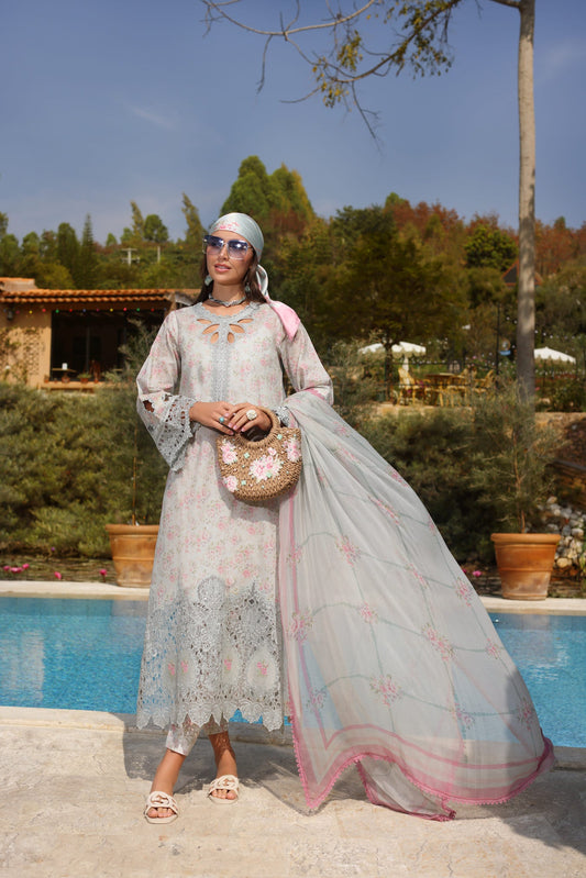 Noor Luxe Chikankaari 2025 by Saadia Aasad | D7-B