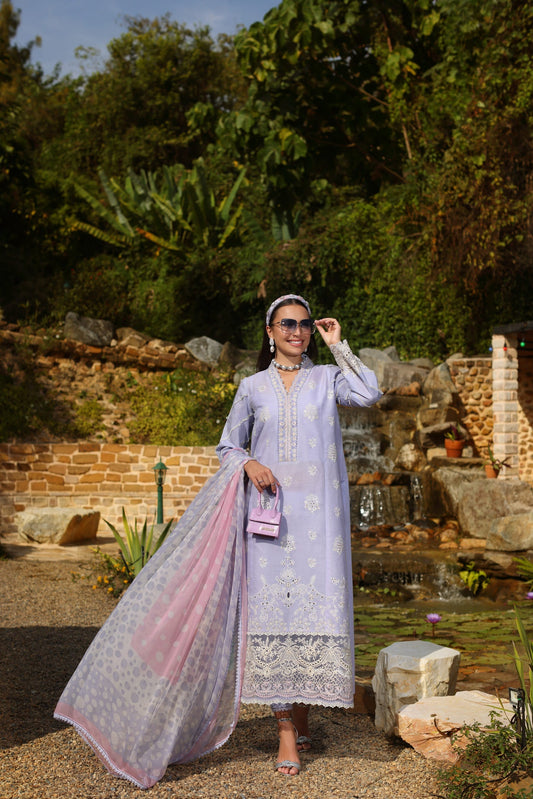 Noor Luxe Chikankaari 2025 by Saadia Aasad | D3-A