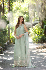Noor Eid Luxe Printedkari ’25 by Saadia Aasad | D6-A