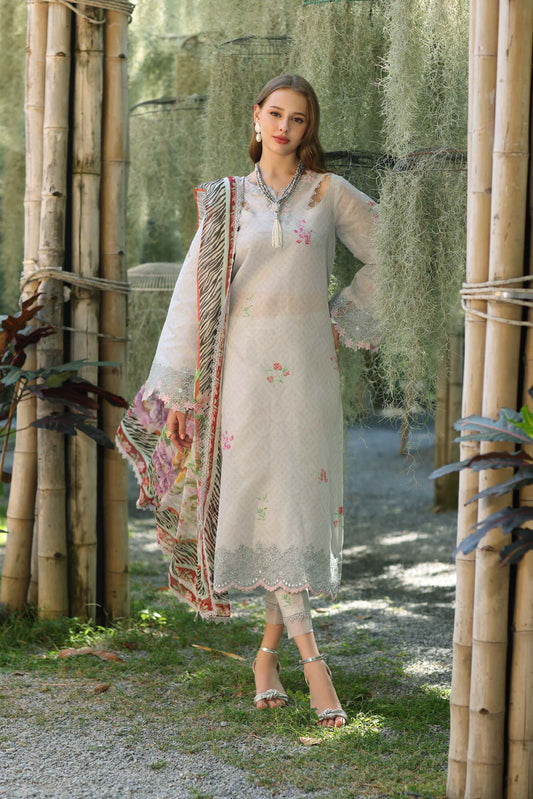 Noor Eid Luxe Printedkari ’25 by Saadia Aasad | D10-A