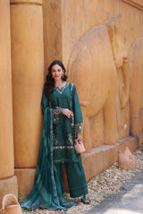 Noor Eid Luxury Laserkaari’25 by Saadia Aasad | D10-A