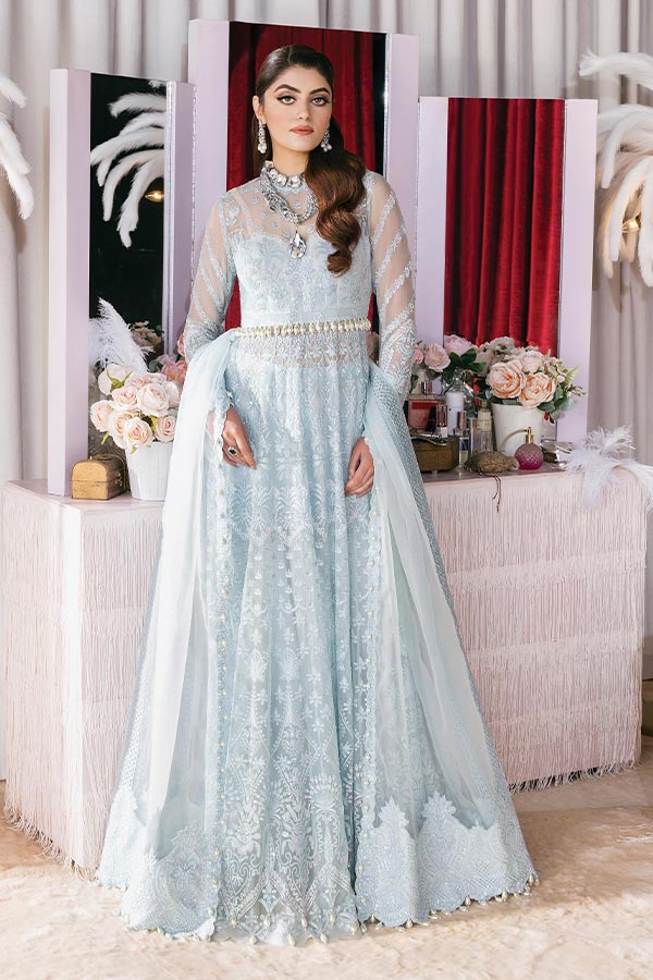 Afrozeh Starlet Luxury Unstitched`23 | D#10