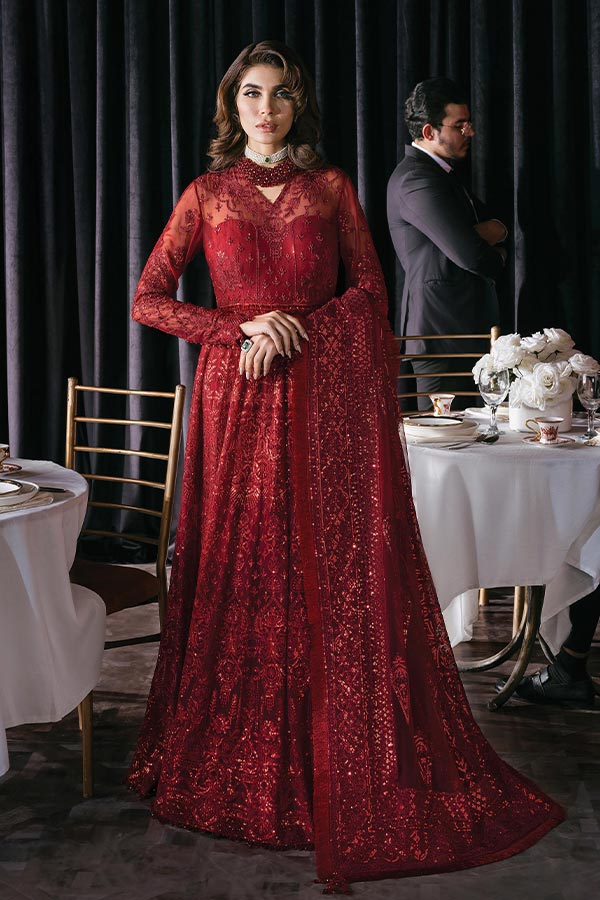 Afrozeh Starlet Luxury Unstitched`23 | D#5