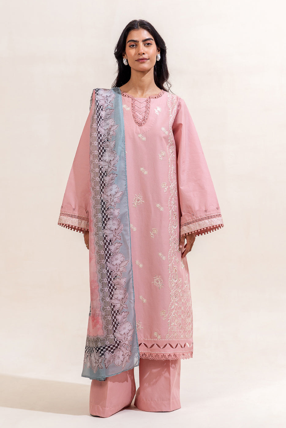 Beechtree Summer Lawn 2025 | BT12501UN006135-PINK-2000000280232-3PC