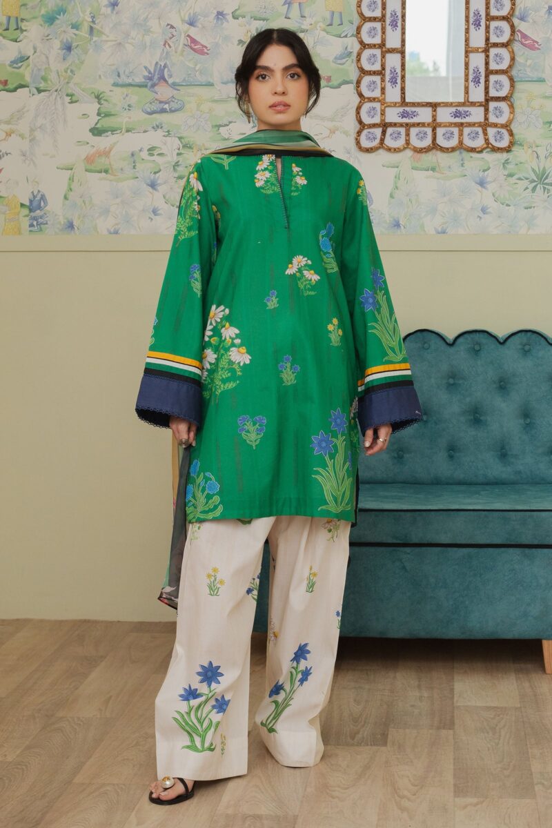 Coco Prints by Zara Shahjahan | Vol 2 |  Pure Lawn 2024 | D10