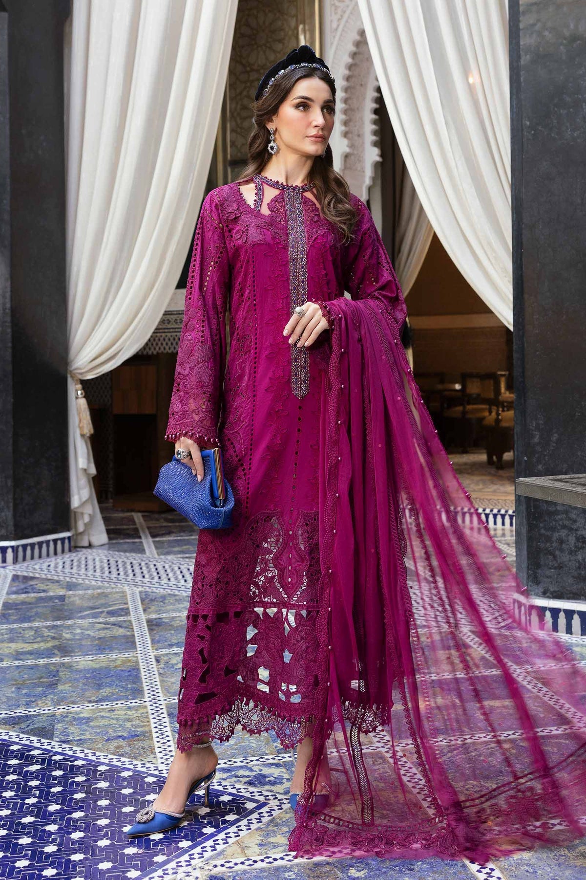 MARIA B Luxury Lawn 2025 | D-2502-B