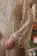 Maria B Chiffon Collection | Chiffons 2026 | MPC-26-103-Olive Gold