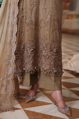 Maria B Chiffon Collection | Chiffons 2026 | MPC-26-103-Olive Gold