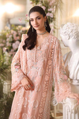 Maria B Chiffon Collection | Chiffons 2026 | MPC-26-104-Peach Pink