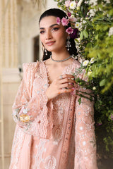 Maria B Chiffon Collection | Chiffons 2026 | MPC-26-104-Peach Pink
