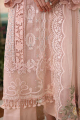 Maria B Chiffon Collection | Chiffons 2026 | MPC-26-104-Peach Pink