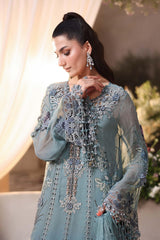 Maria B Chiffon Collection | Chiffons 2026 | MPC-26-106-Slate Blue