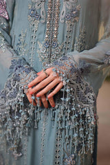 Maria B Chiffon Collection | Chiffons 2026 | MPC-26-106-Slate Blue