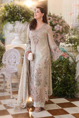 Maria B Chiffon Collection | Chiffons 2026 | MPC-26-107-Ivory Beige