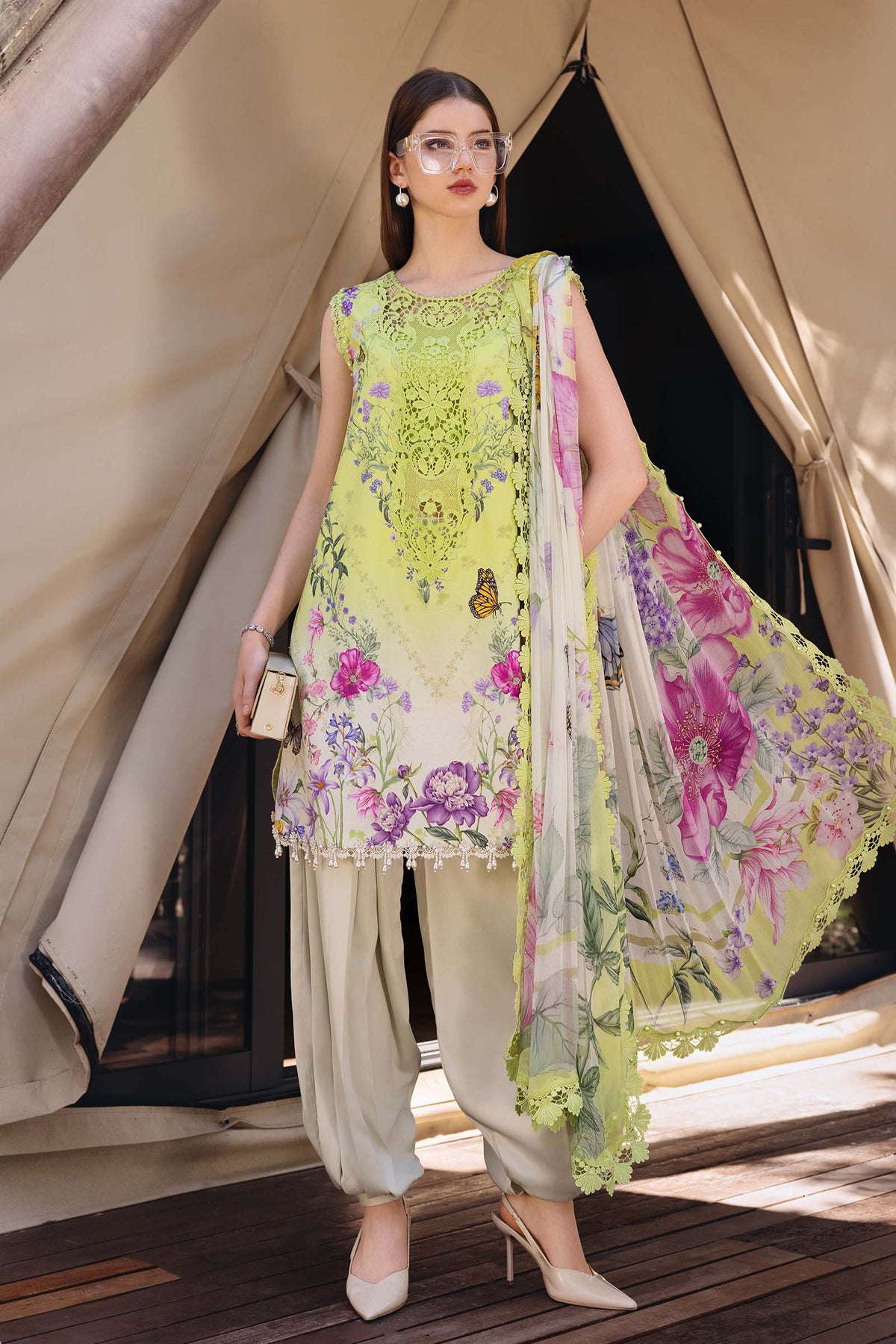 M.Prints Lawn Vol 1 2026 by MARIA B | MPT-2909-A