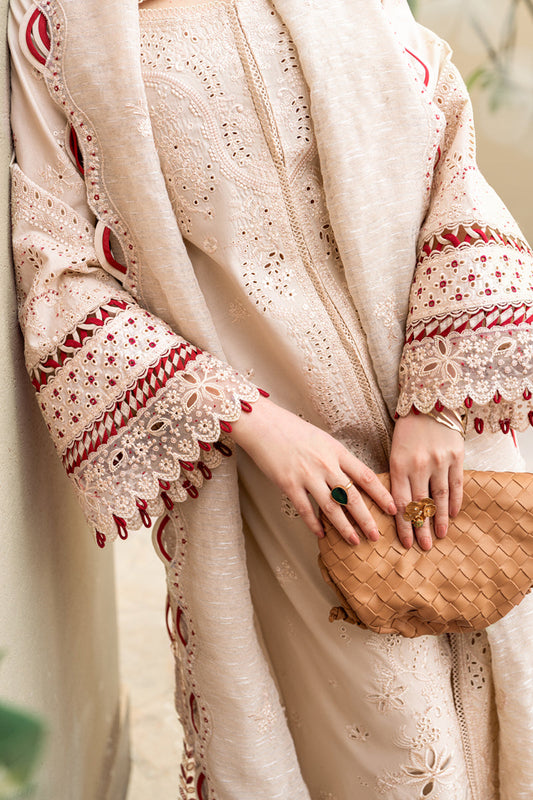 Qalamkar Luxury Lawn | Sahil 2025 | FK-16 ANAYA