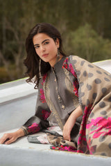 Charizma C-Prints Unstitched Linen Collection CPW6-04– detail view 4