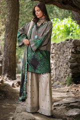 Charizma C-Prints Unstitched Linen Collection CPW6-05– detail view 2