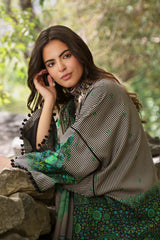Charizma C-Prints Unstitched Linen Collection CPW6-05– detail view 3