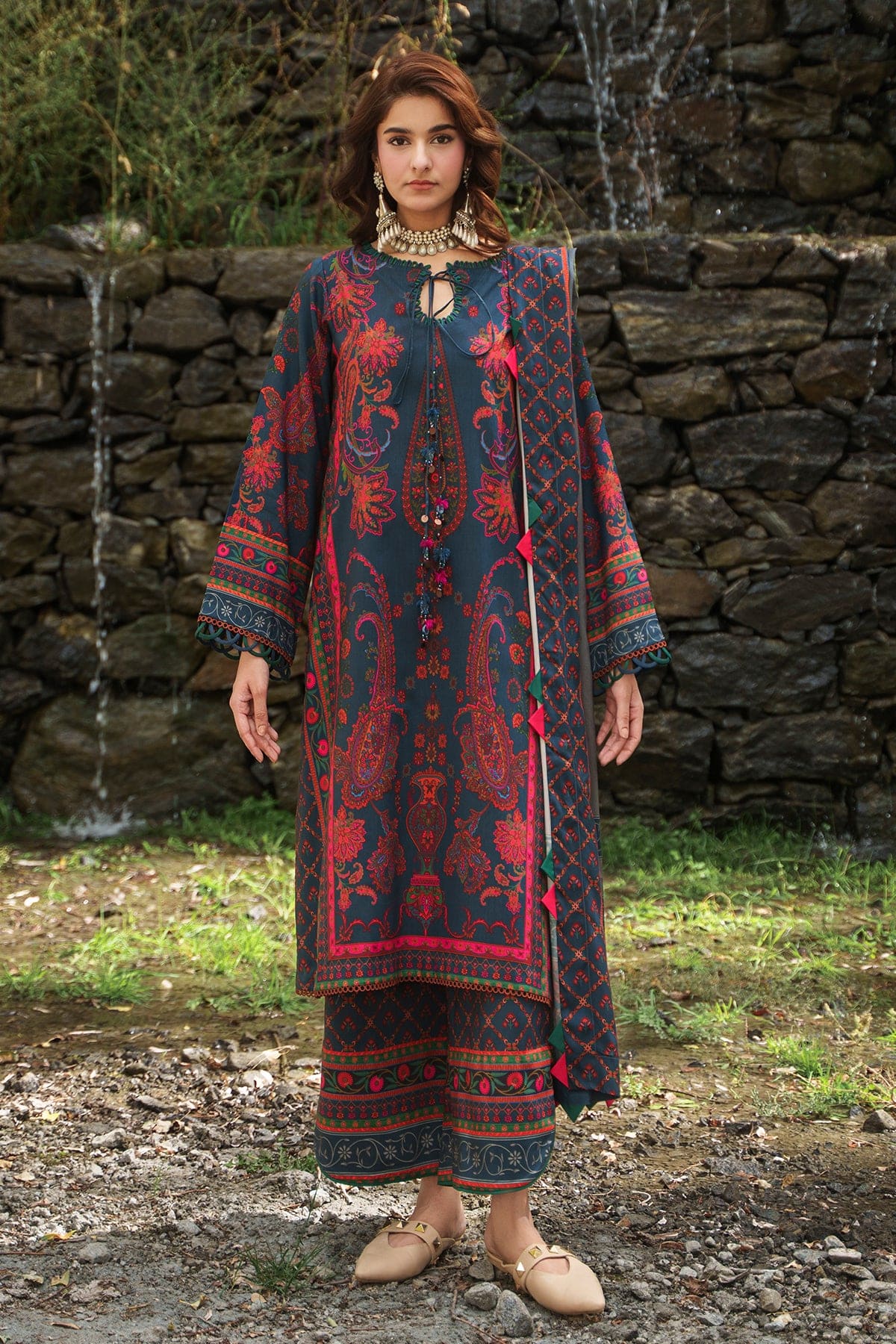 Charizma C-Prints Unstitched Linen Collection CPW6-06