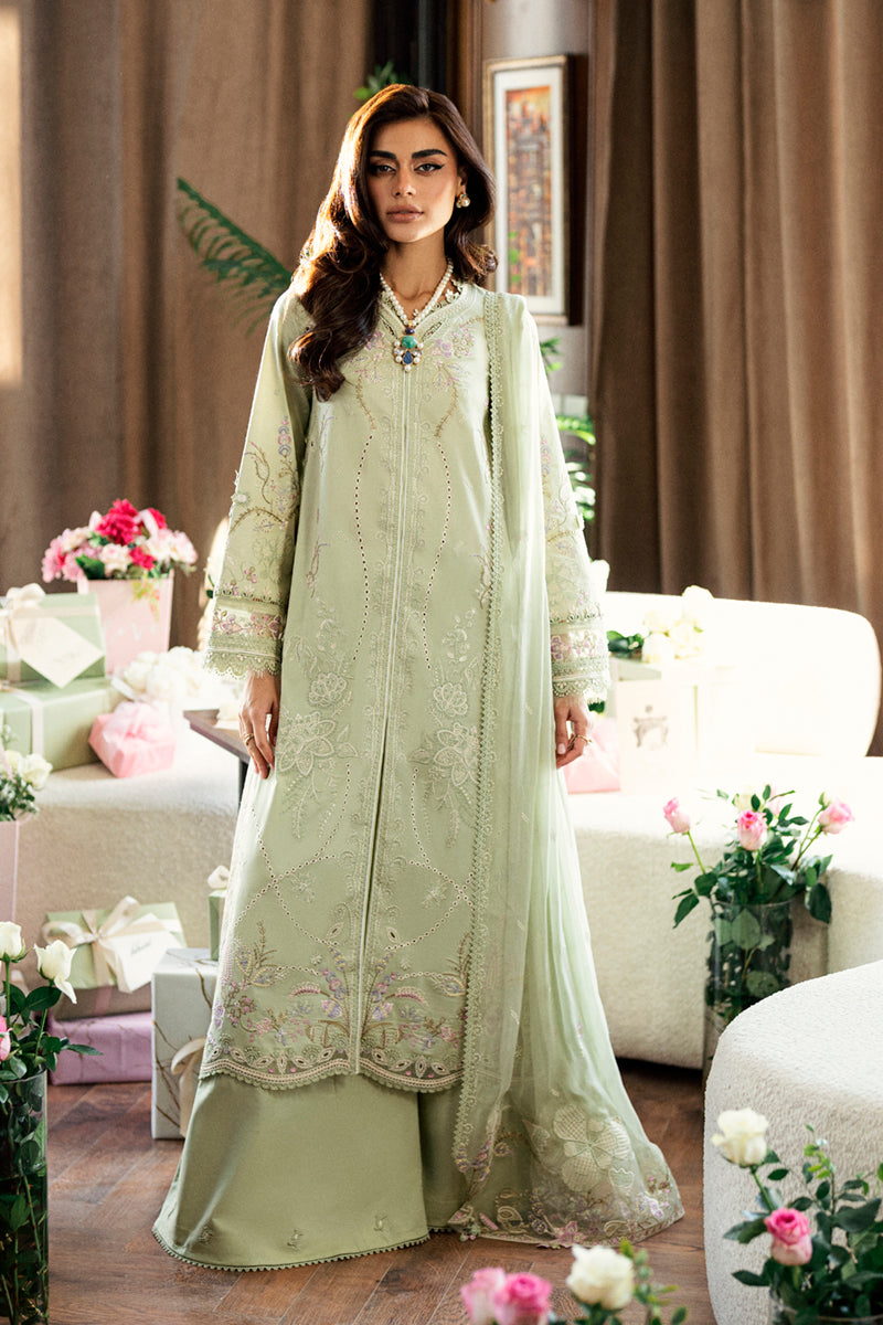 Qalamkar Eid Collection | Chikankari Lawn 2025 | CS-04