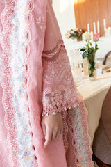 Qalamkar Eid Collection | Chikankari Lawn 2025 | CS-05