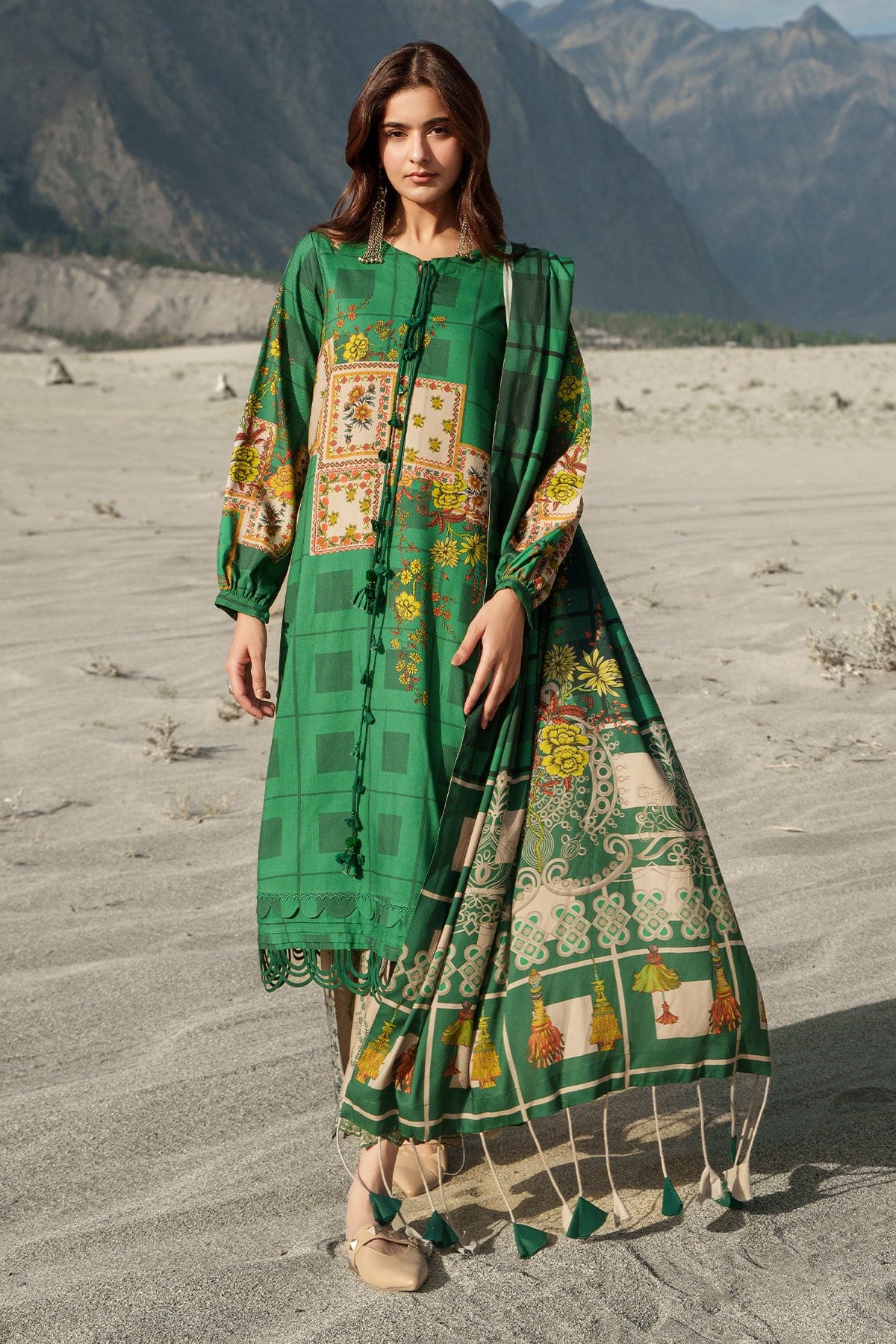 Charizma C-Prints Unstitched Linen Collection CPW6-08