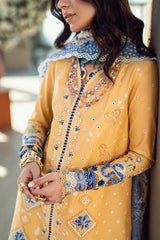Qalamkar Luxury Lawn | Sahil 2025 | FK-06 NATALIE