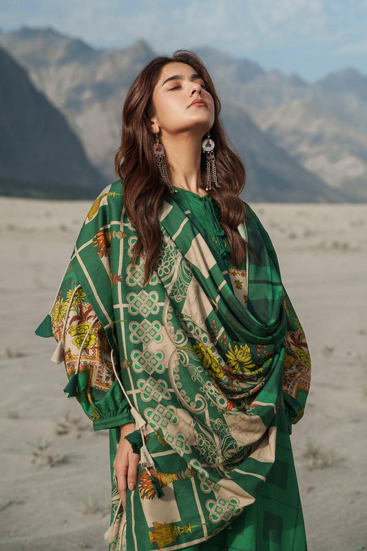 Charizma C-Prints Unstitched Linen Collection CPW6-08– alternate view