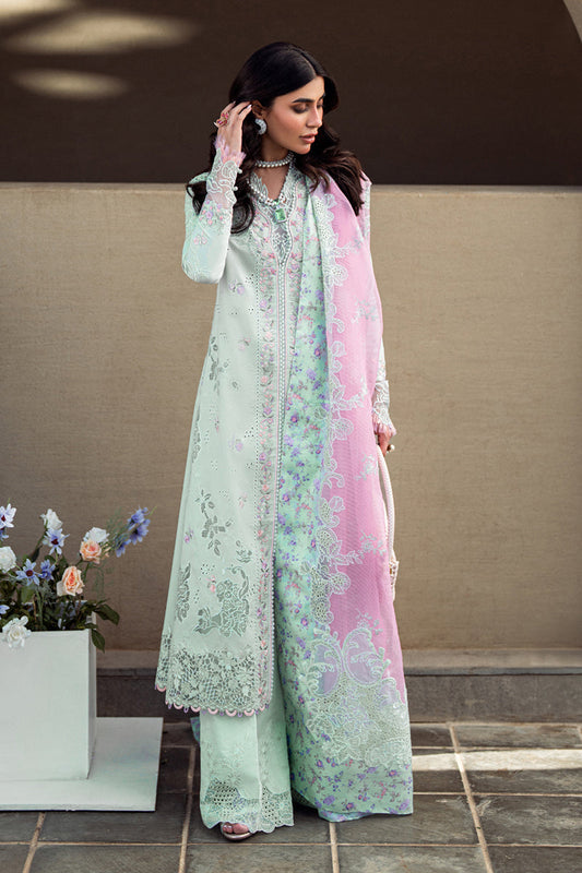 Qalamkar Luxury Lawn | Sahil 2025 | FK-04 CHLOE