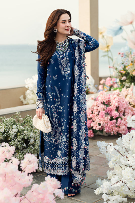 Qalamkar Luxury Lawn | Sahil 2025 | FK-05 AURORA