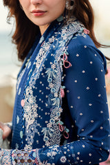 Qalamkar Luxury Lawn | Sahil 2025 | FK-05 AURORA