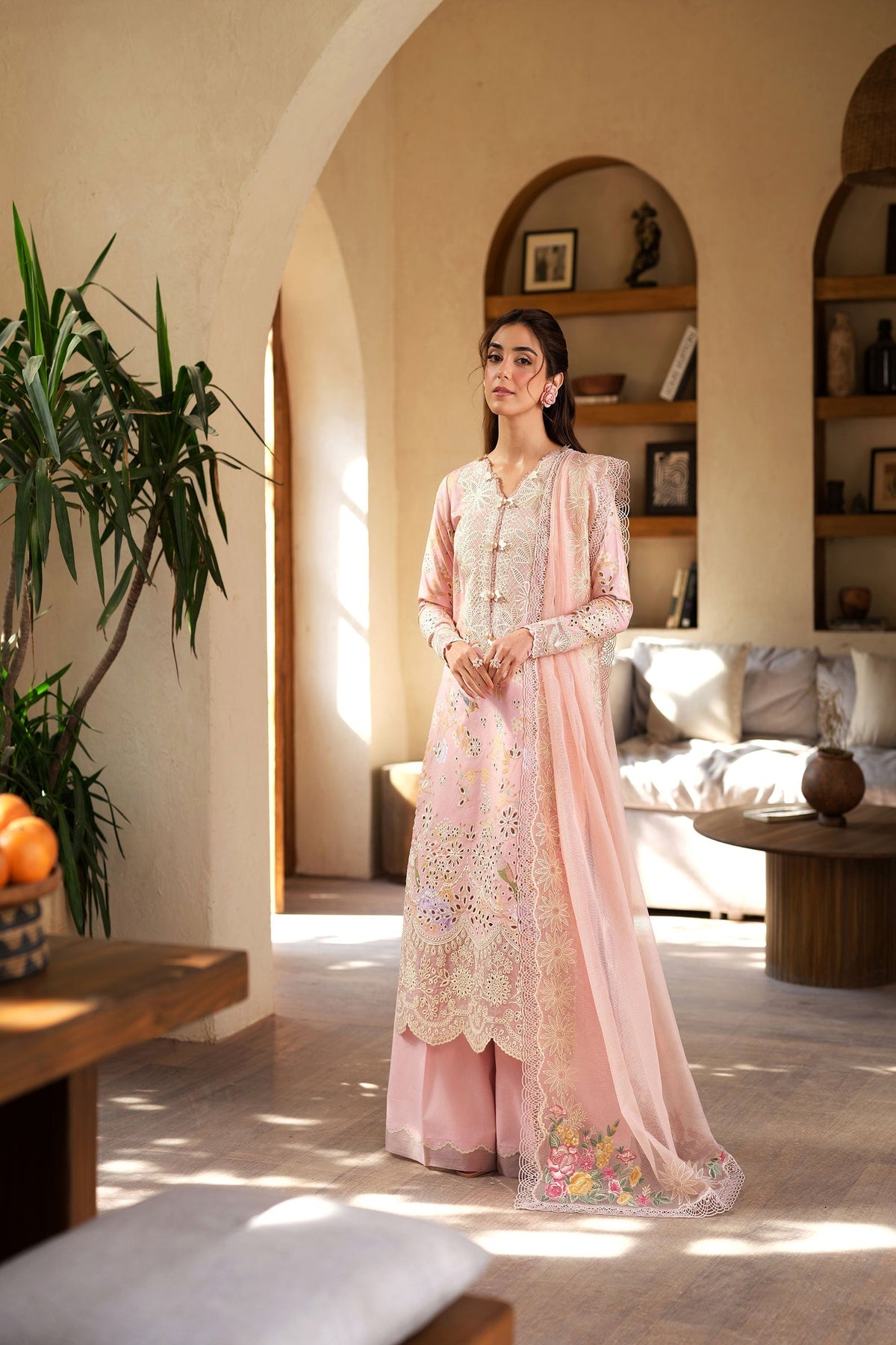 Maryam Hussain Luxury Lawn 2025 | Dimple