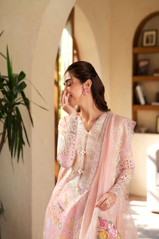 Maryam Hussain Luxury Lawn 2025 | Dimple